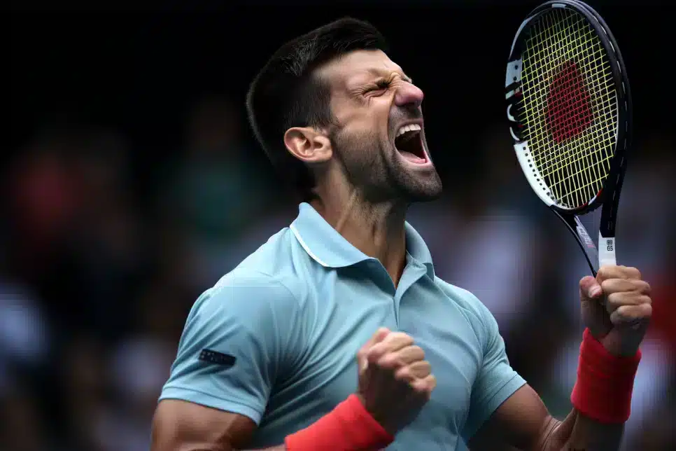 Djokovic-Triumphs-Over-Fritz-to-Secure-11th-Australian-Open-Semifinal-Spot