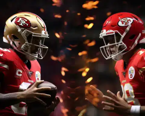 Super-Bowl-LVIII-Showdown:-Chiefs-vs.-49ers-in-Las-Vegas