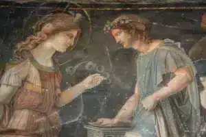 Unveiling-History:-Mythological-Frescoes-Discovered-in-Pompeii's-Ancient-Banqueting-Hall