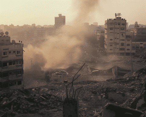 Israeli-Strikes-Kill-at-Least-37-Palestinians-Near-Gaza’s-Rafah